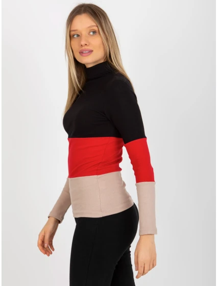 Halenka RV BZ 8465 1.86P černo-červená Halenka RV BZ 8465 1.86P černo-červená