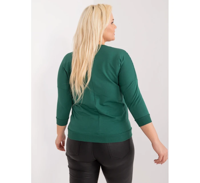 Halenka RV BZ 9182.14 tmavě zelená Halenka RV BZ 9182.14 tmavě zelená