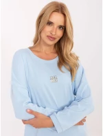 Halenka RV BZ A823.49 světle modrá Halenka RV BZ A823.49 světle modrá