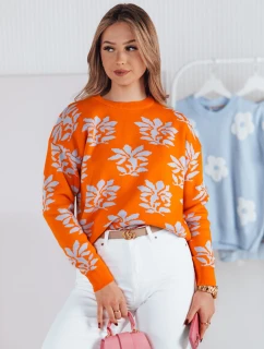 SWEET dámský svetr oranžový Dstreet model 21972197 - FashionStreet