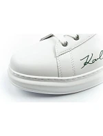 pánské tenisky model 22056007 z přírodní kůže bílé - Karl Lagerfeld