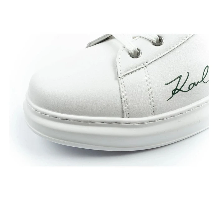 pánské tenisky model 22056007 z přírodní kůže bílé - Karl Lagerfeld