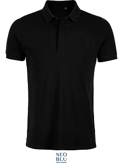 Men Pánské piqué polo deep black model 22500560 - NEOBLU