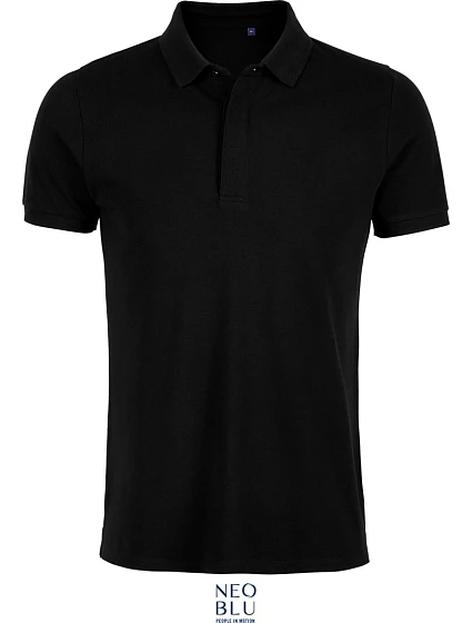 NEOBLU Owen Men Pánské piqué polo 24.3188 deep black NEOBLU Owen Men Pánské piqué polo 24.3188 deep black