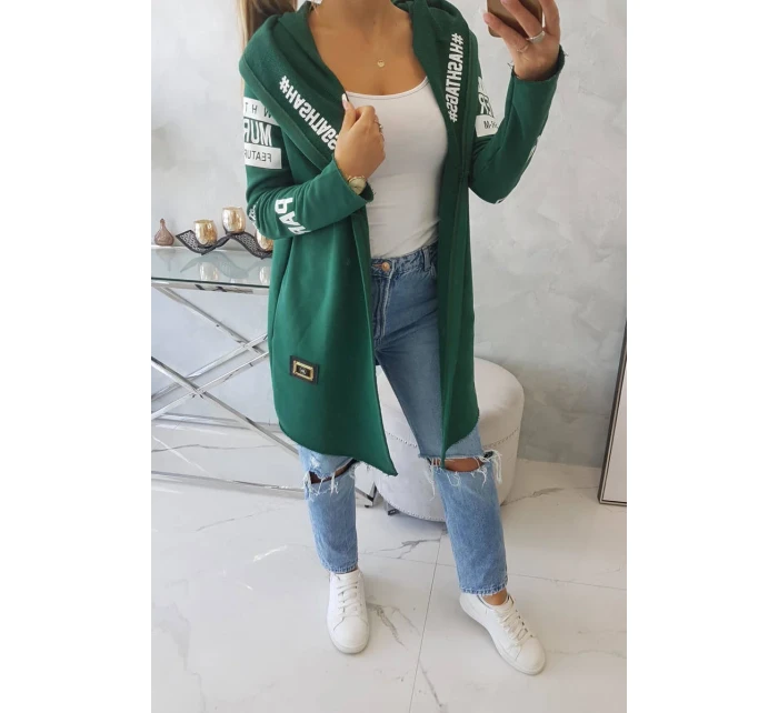 Zelená bez rukávů