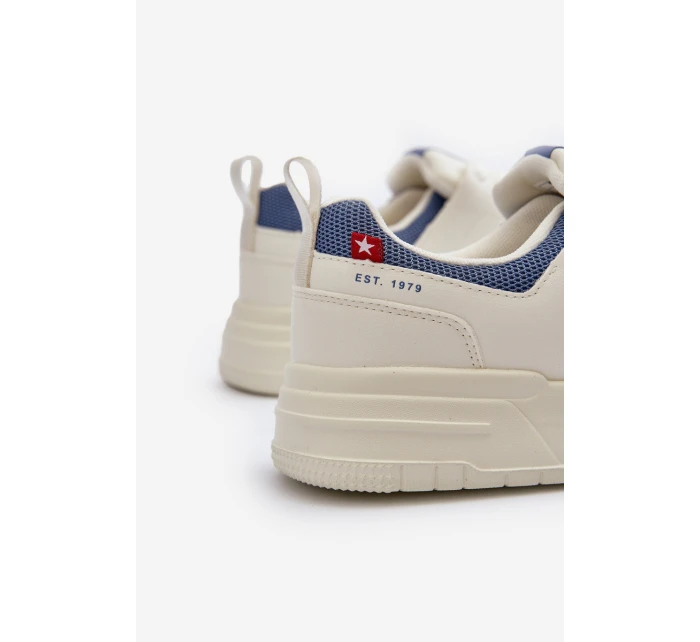 Pánské tenisky Memory Foam System Big Star NN174150 světle béžové Pánské tenisky Memory Foam System Big Star NN174150 světle béžové