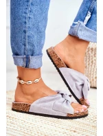 Nazouváky Na Korkové Podrážce Šedé Wendy Nazouváky Na Korkové Podrážce Šedé Wendy