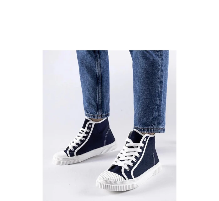 Tenisky 2672 model 207595 modré - Solea