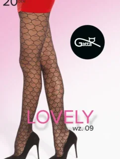 LOVELY 20 wz.09 - 20 DEN ponožek