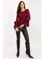 Hedvábná blůza model 222740 Italy Moda Hedvábná blůza model 222740 Italy Moda