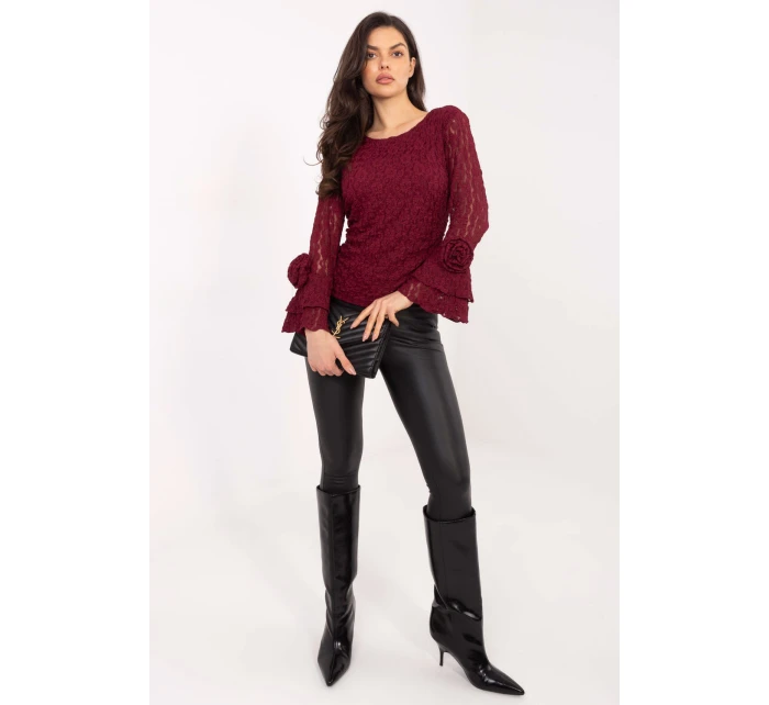 Hedvábná blůza model 222740 Italy Moda Hedvábná blůza model 222740 Italy Moda