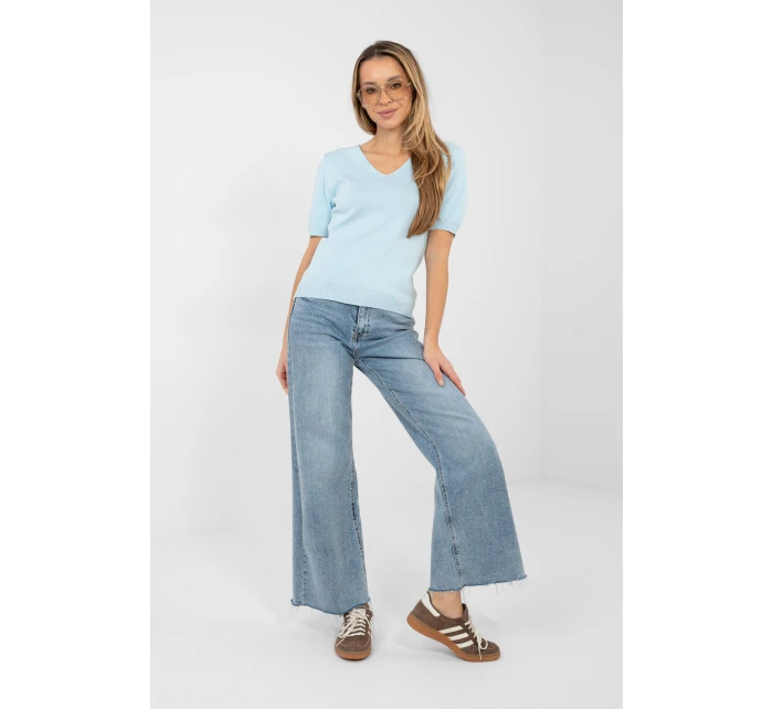 Svetr s krátkým rukávem  model 223996 Factory Price