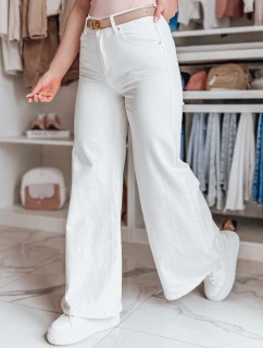 Dámské široké kalhoty LEGBLISS white FashionStreet UY2676
