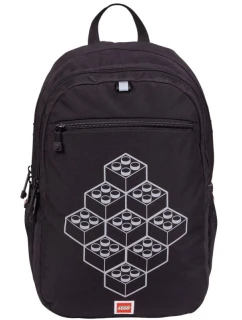 Prodloužený batoh LEGO Bricks 20222-2511 Black Jedna velikost