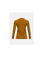 Termotriko PEAK PERFORMANCE Magic Crew Wool-blend Baselayer Women, hnědé