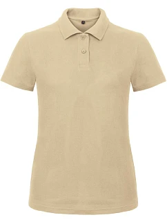 B&C ID.001 /women Dámské piqué polo 01.ID10 sand