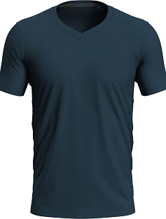 Stedman Stretch-T V-neck Pánské tričko s výstřihem do V 05.9610 marina blue