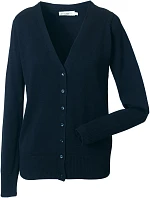 Russell Athletic 715F Dámský pletený cardigan s výstřihem do V 11.715F french navy