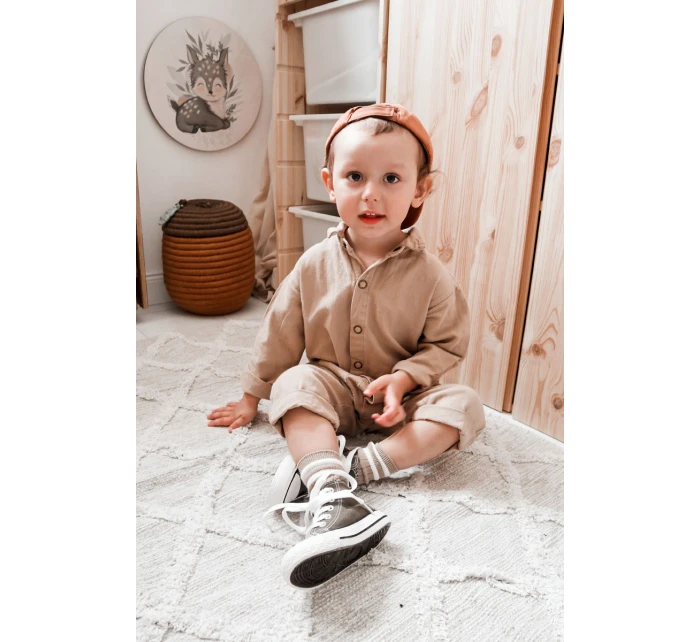 Dětské Vysoké Tenisky Khaki Filemon Dětské Vysoké Tenisky Khaki Filemon