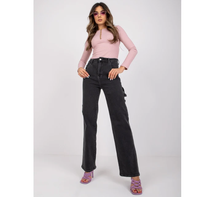 Spodnie jeans MR SP model 21943232 czarny - FPrice