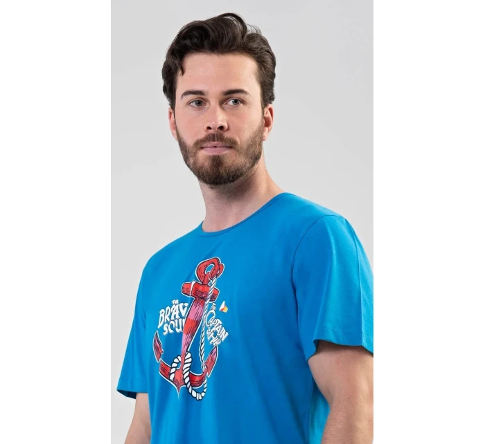 Pánské pyžamo šortky Kotva