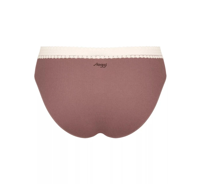 sloggi GO Ribbed R Tai C2P - BROWN - SLOGGI BROWN - SLOGGI sloggi GO Ribbed R Tai C2P - BROWN - SLOGGI BROWN - SLOGGI