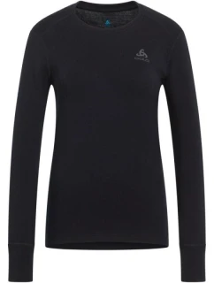 Odlo BL TOP crew neck l/s MERINO 260 dámské tričko velikost S Black