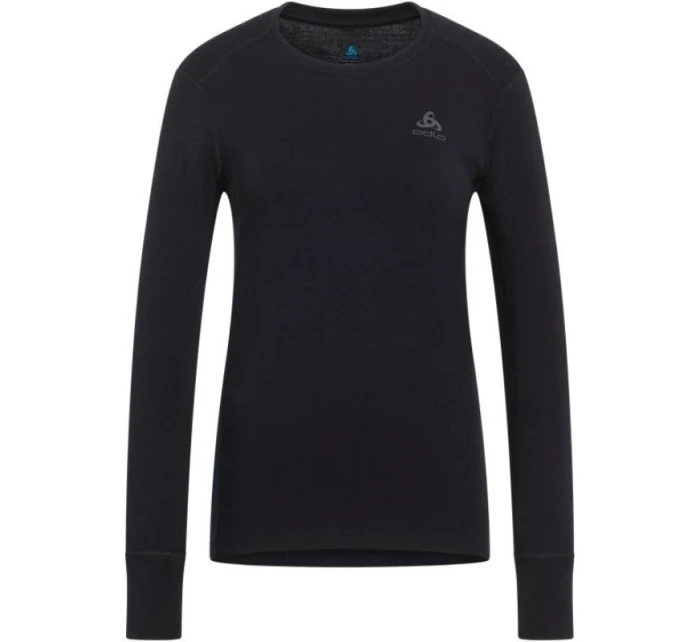 Odlo BL TOP crew neck l/s MERINO 260 dámské tričko velikost S Black