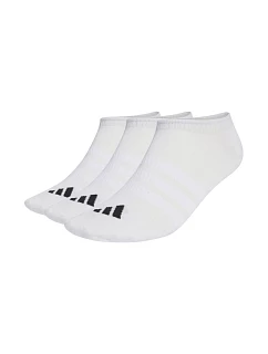 Adidas Thin&Light Sportswear No Show ponožky 3 páry bílé JZ0534