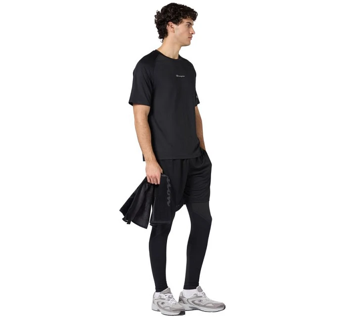 Pánské tričko SS Tee black model 22119696 KK001 pánské - CHAMPION