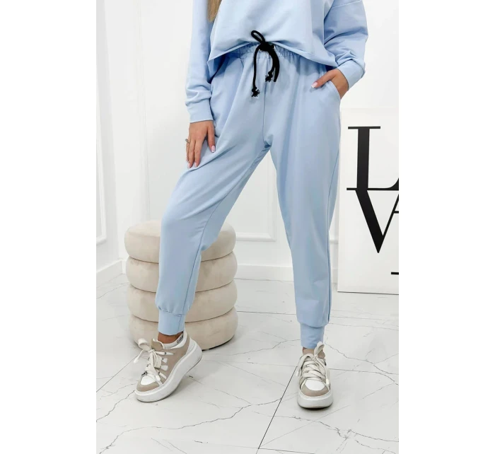 Set 2dílná mikina + kalhoty modrý