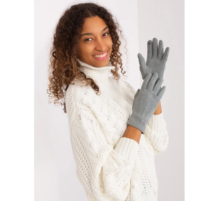 Rękawiczki AT RK model 19381292 szary - FPrice