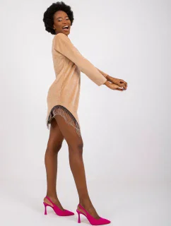 Šaty DHJ SK model 17614723 velbloud - FPrice