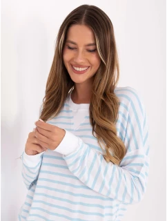 Bluzka RV BZ model 21406740 biało niebieski - FPrice