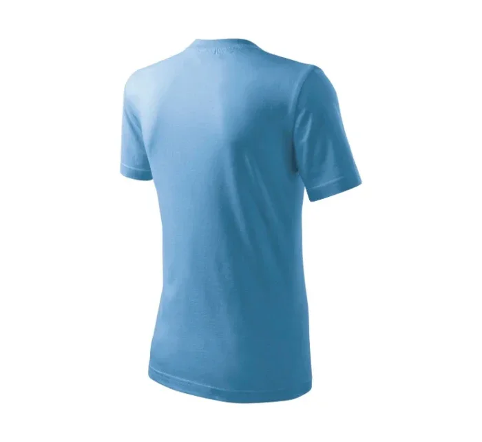 Basic tričko dětské azurově modrá