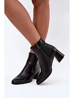 Boty na podpatku model 231637 Step in style Boty na podpatku model 231637 Step in style