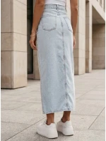 Modrá džínová sukně VIRTON FashionStreet CY0441 Modrá džínová sukně VIRTON FashionStreet CY0441