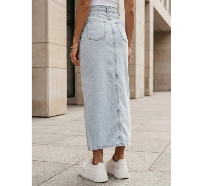 Modrá džínová sukně VIRTON FashionStreet CY0441 Modrá džínová sukně VIRTON FashionStreet CY0441