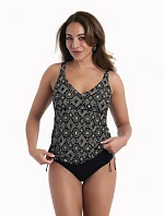 Style Malaika Top tankini - horní díl 8497-1 černo/zlatá - Anita Classix