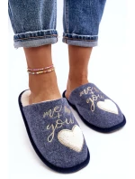 Dámské klasické pantofle s růžovou model 21641356 - Boto