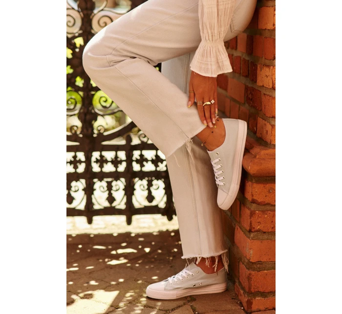 Dámské látkové klasické nízké tenisky máta model 21662384 - Boto Dámské látkové klasické nízké tenisky máta model 21662384 - Boto