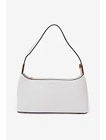 Kožená taška Bílá Tielle