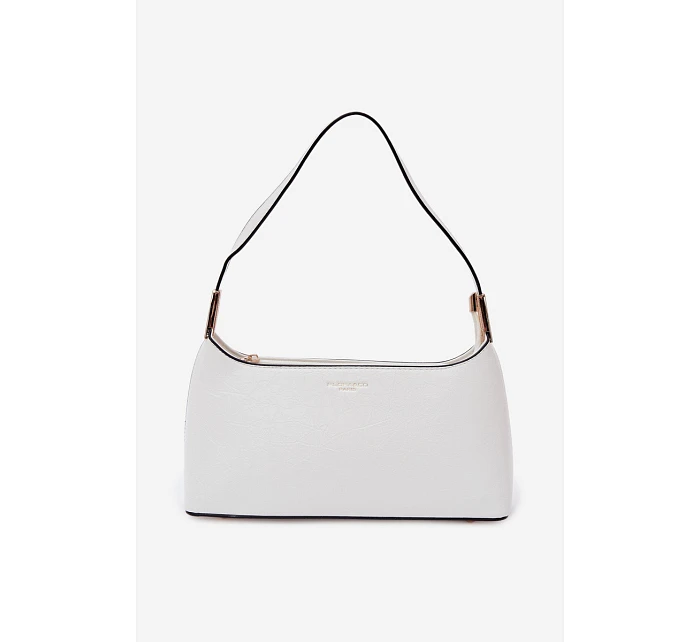 Kožená taška Bílá Tielle