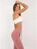 Spodnie dresowe CLM DR model 20695017 ciemny różowy - FPrice Spodnie dresowe CLM DR model 20695017 ciemny różowy - FPrice