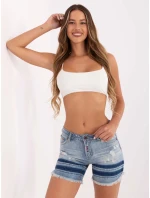 EM SN DY103 šortky.56 modrá