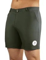 Pánské plavky Swimming shorts comfort7a khaki- Self