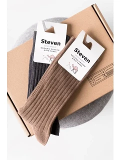 Ponožky Steven art.053 Organic Cotton & Bio Camel 35-40