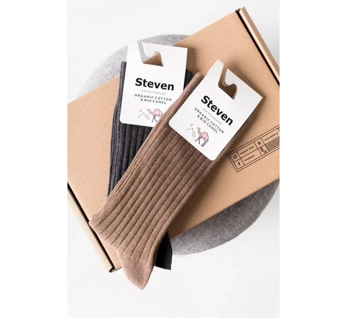 Ponožky Steven art.053 Organic Cotton & Bio Camel 35-40