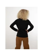 Dětská mikina Protest Willowy Jr s rychleschnoucím zipem černá (P3810300/290)