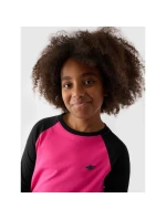 Dívčí hladký rukáv s dlouhým rukávem Junior model 21431681 - 4F Dívčí hladký rukáv s dlouhým rukávem Junior model 21431681 - 4F